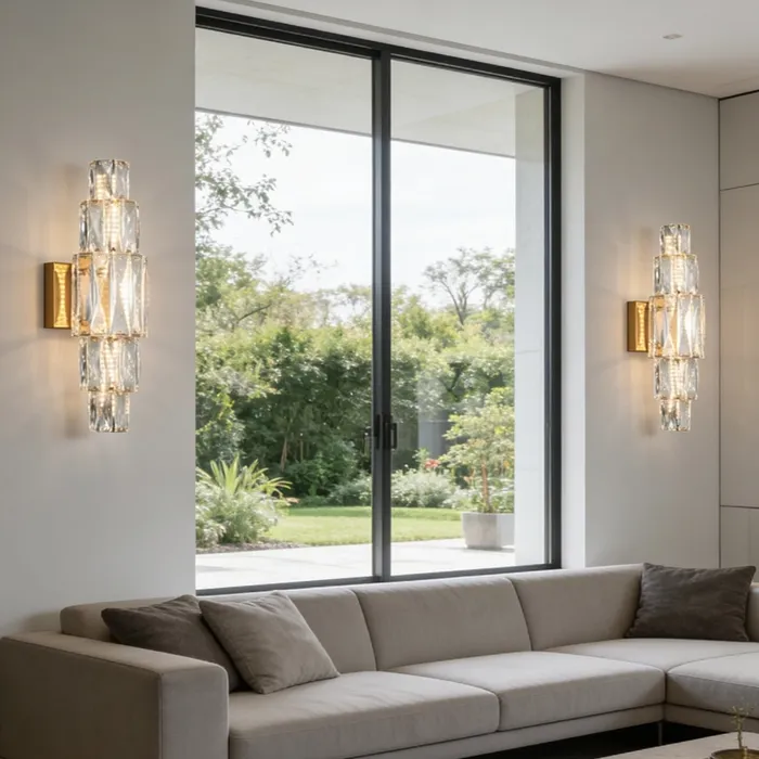 15w Led Modern Contemporary Crystal Vanity Lights